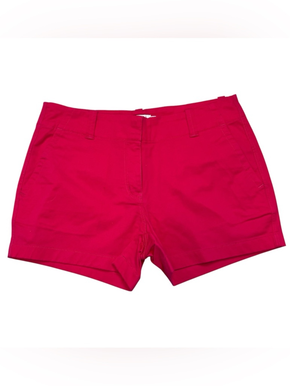 Vineyard Vines Women's Hot Pink Chino Shorts Sz 6 Preppy Beach Barbiecore